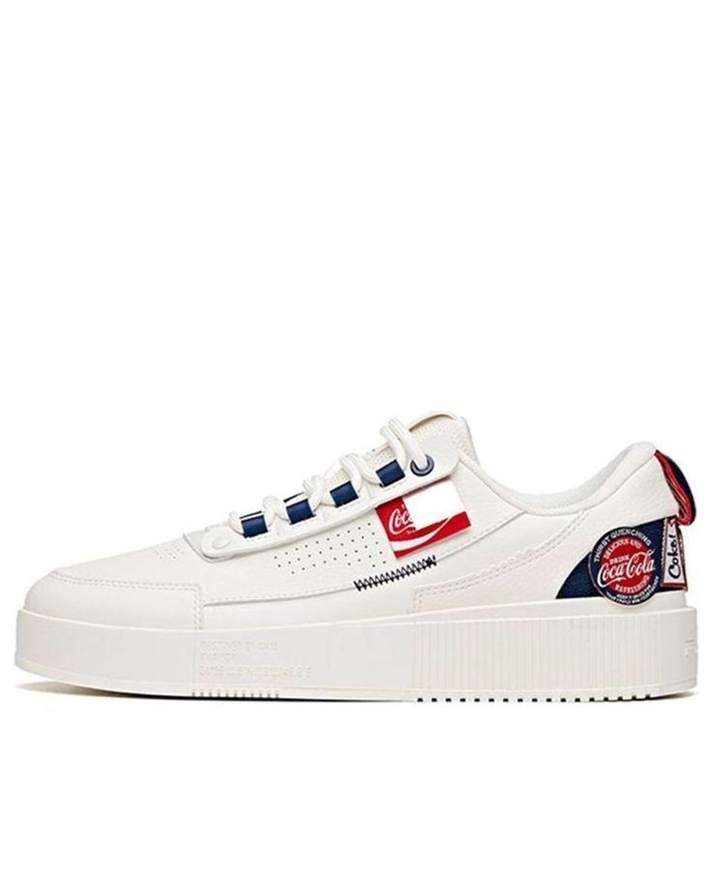 Anta White X Coca-Cola Life Series Sneakers' for men