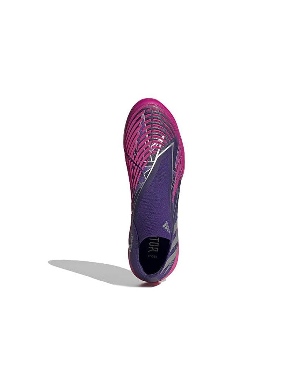 Adidas Purple Predator Edge.1 Tf for men