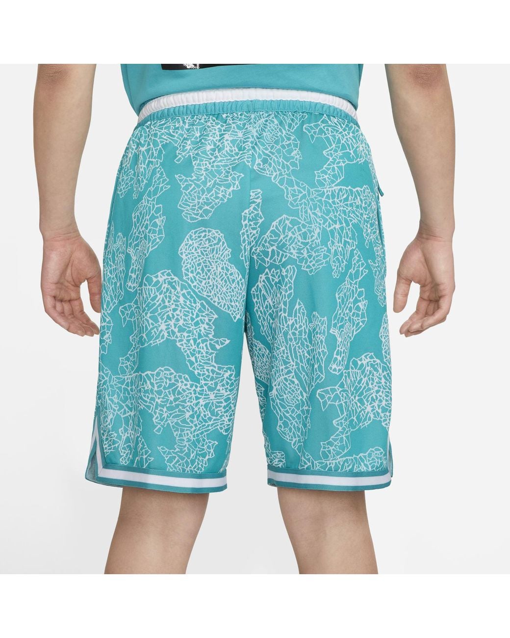 Nike Blue Dri-Fit Dna Basketball Shorts for men