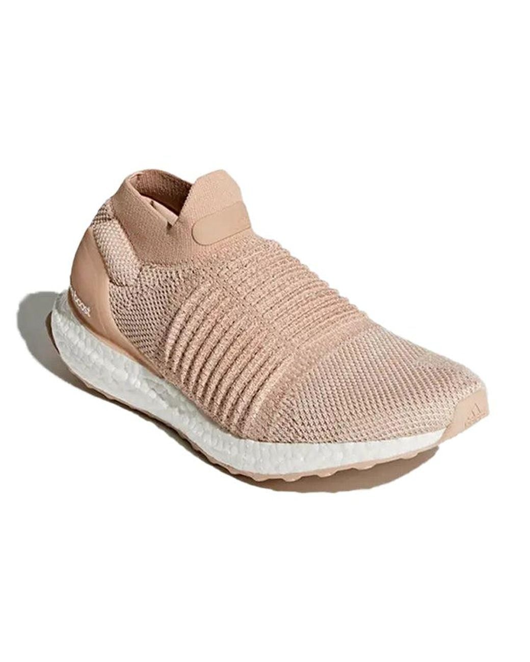 Adidas Pink (Wmns) Ultraboost Laceless 'Ash Pearl'