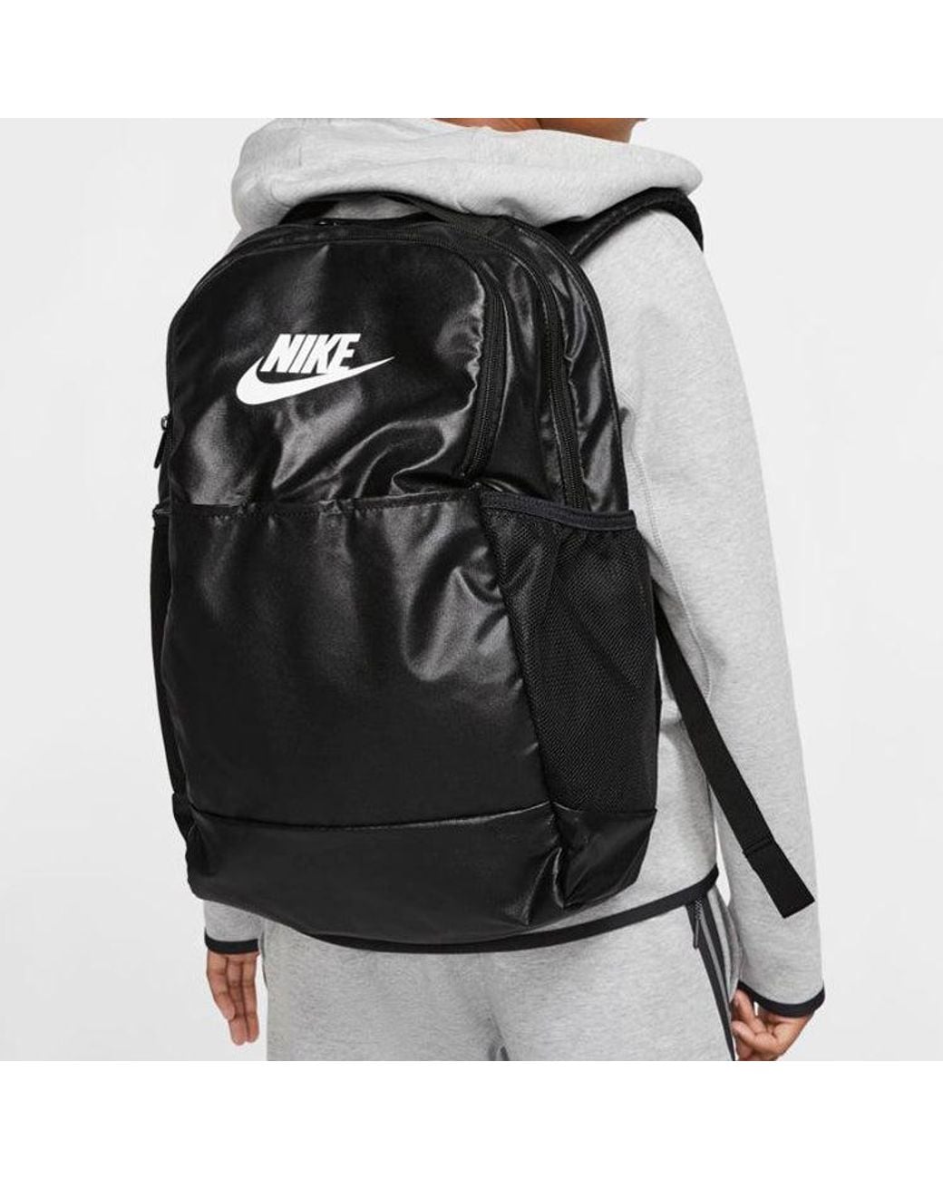 Nike Black Brasilia Training Medium Backpack for men