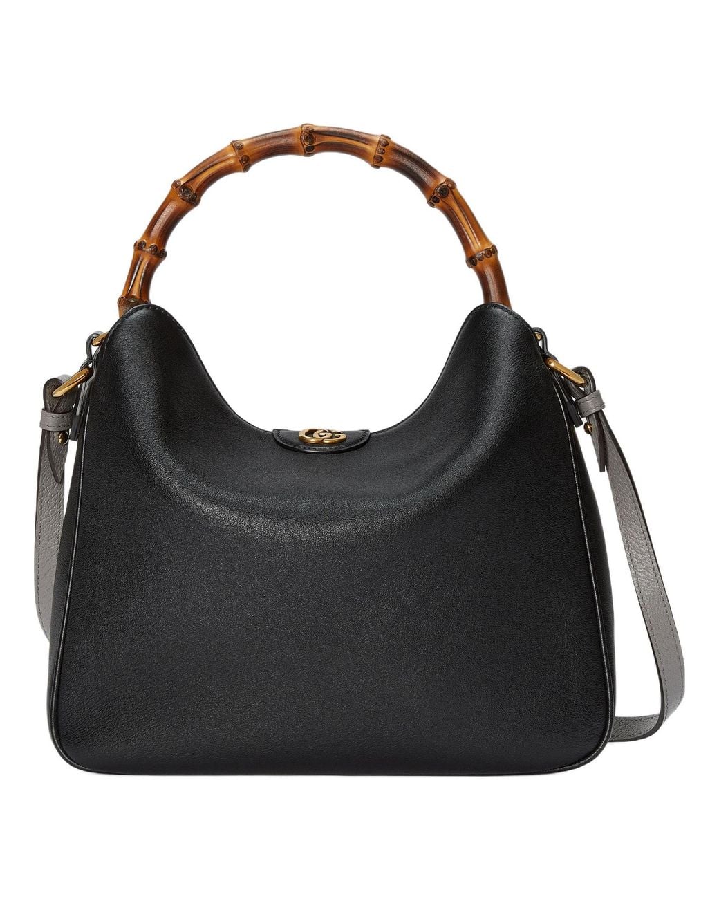 Gucci Black Diana Medium Shoulder Bag, Leather
