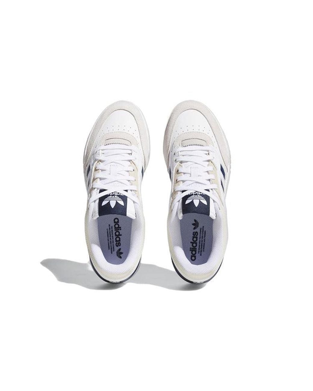 Adidas White Originals Drop Step Low for men