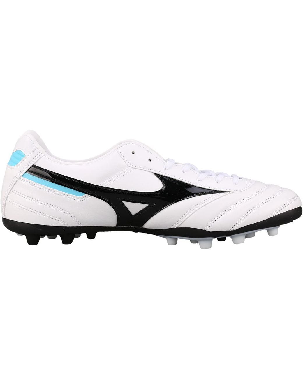 Mizuno White Morelia 2 Pro Ag Low Tops for men