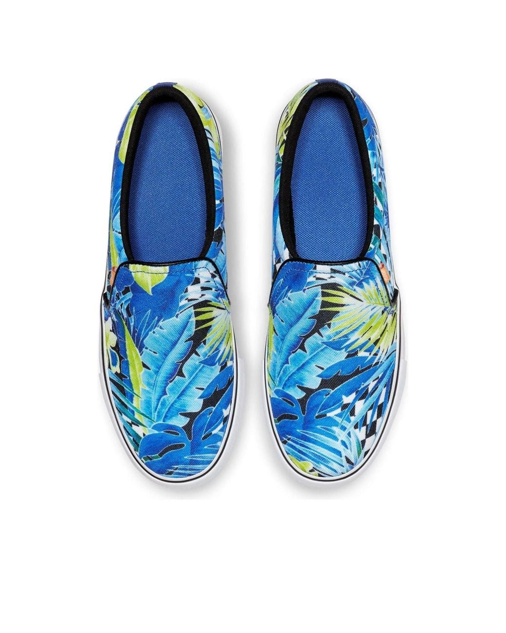 nike court royale slip on blue