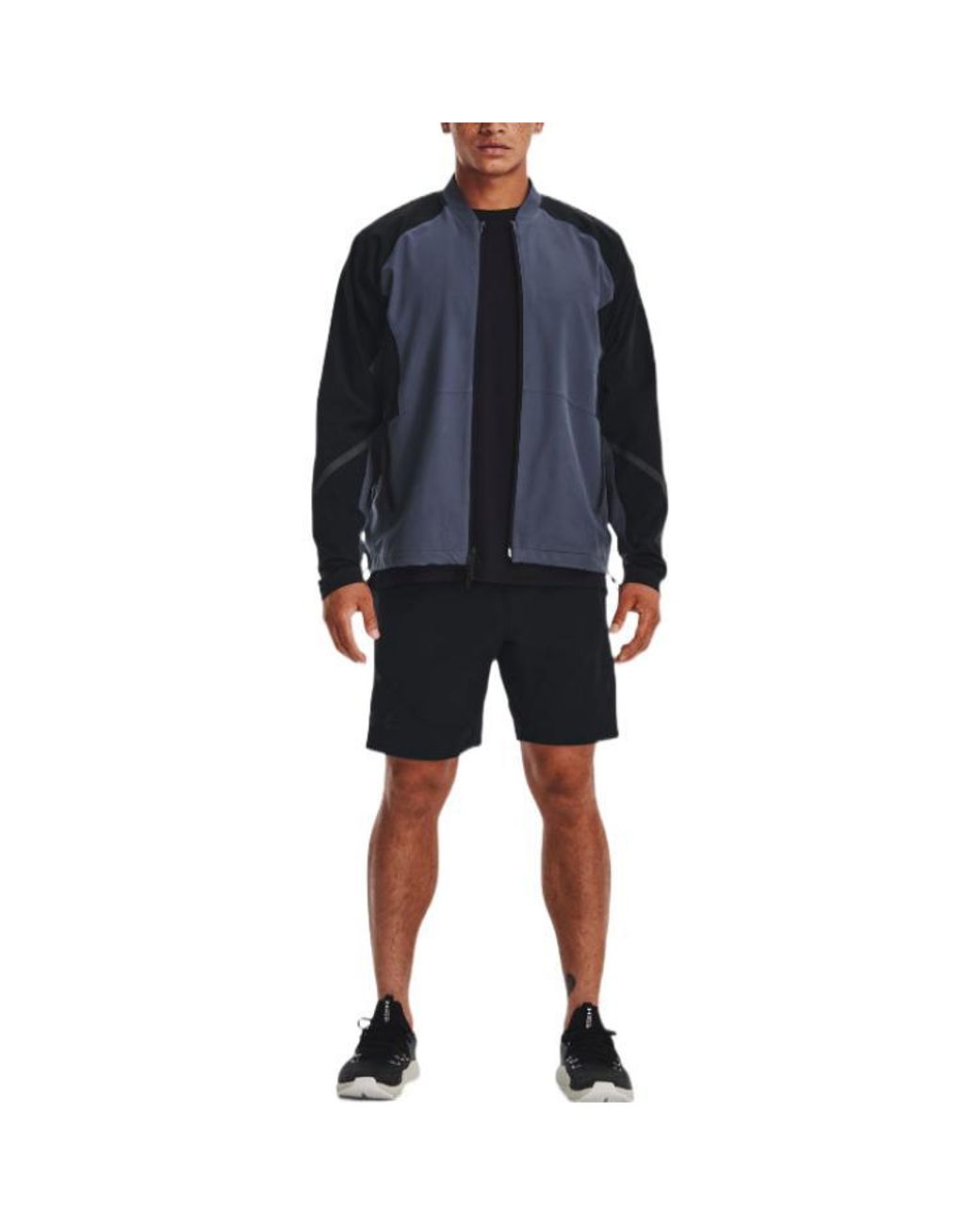 Under Armour Blue Unstoppable Bomber Jacket for men