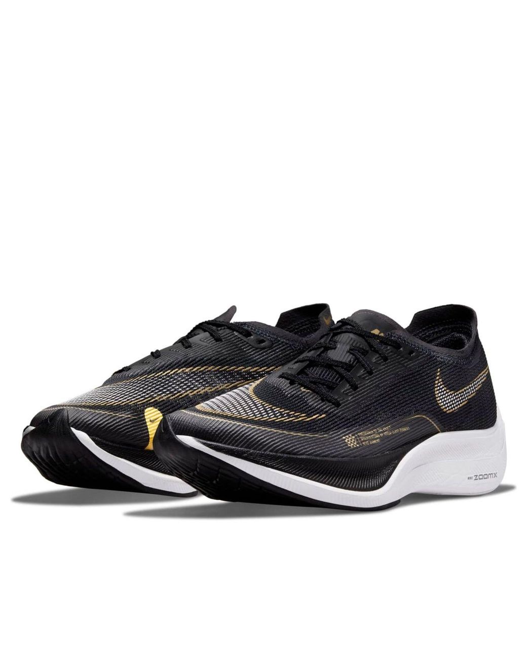 Nike Black Zoomx Vaporfly Next% 2 Metallic Coin" Cu4123 001"