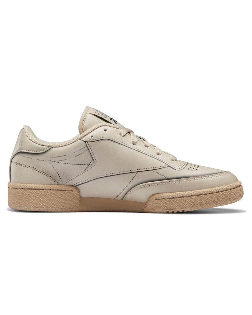Marg Reebok S Reebok Maison Margiela X Club C 'Tan' in White for Men | Lyst