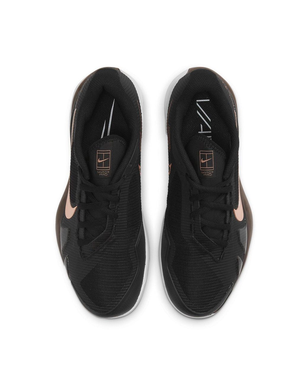 Nike Black (Wmns) Court Air Zoom Vapor Pro Metallic Bronze'