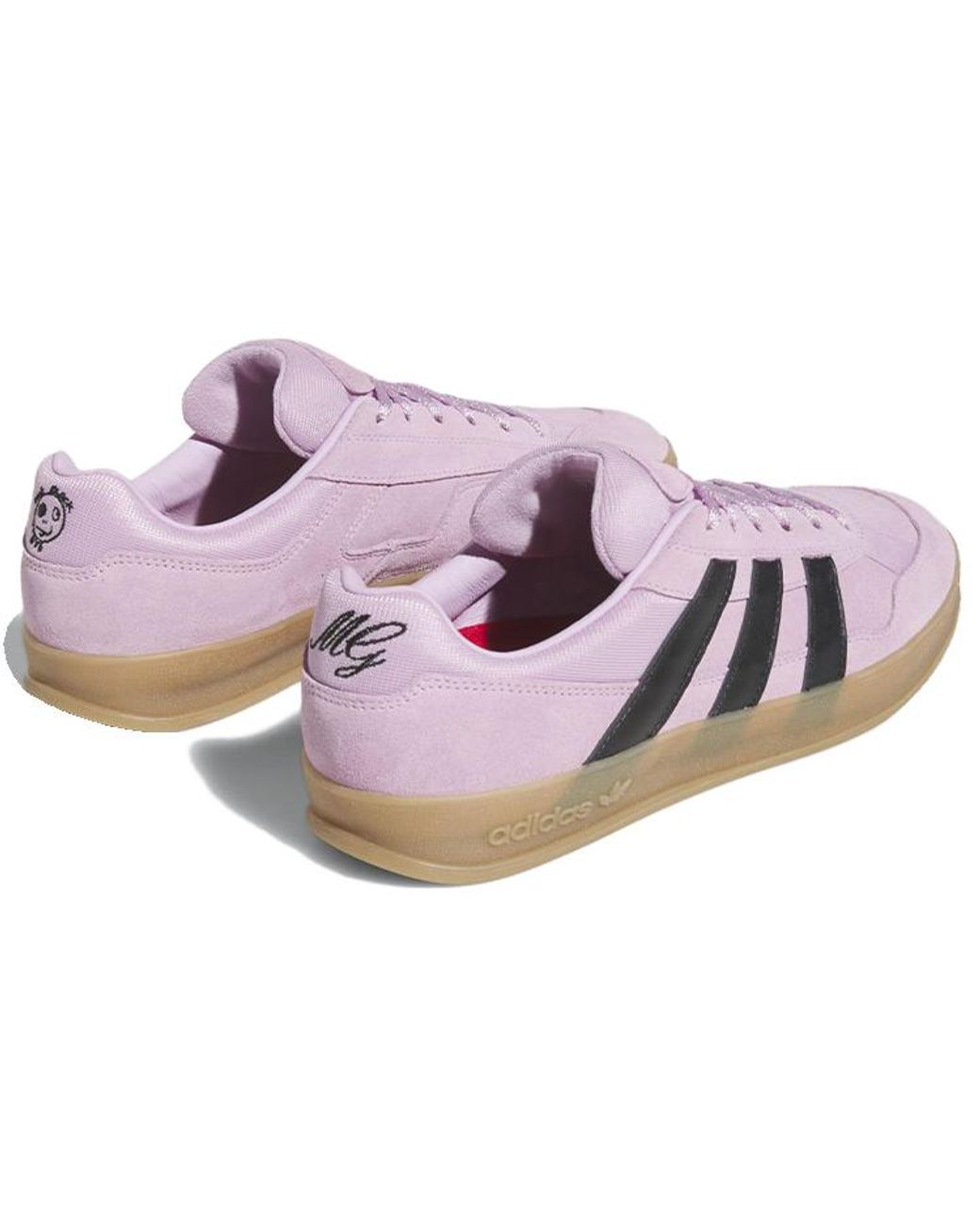 Adidas Purple Aloha Super X Mark Gonzales 'One Eye' for men