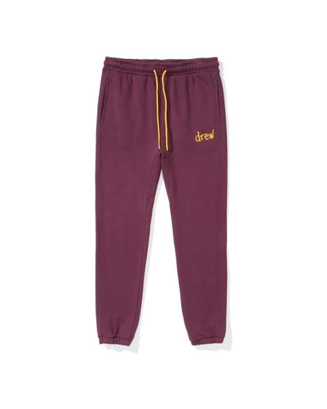 Drew House Purple Scribble Sweatpants 'Berry' for men