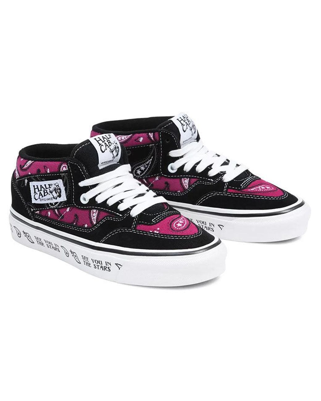 Vans Black Half Cab 33 Dx 'Cosmic Rodeo' for men