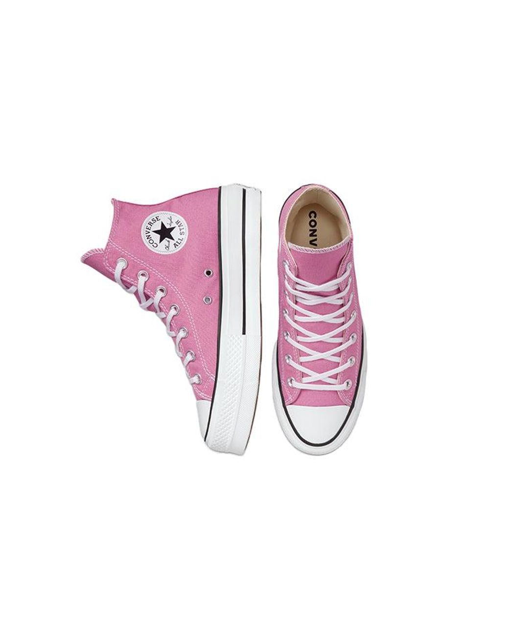 Converse Purple (Wmns) Chuck Taylor All Star Lift High 'Magic Flamingo'