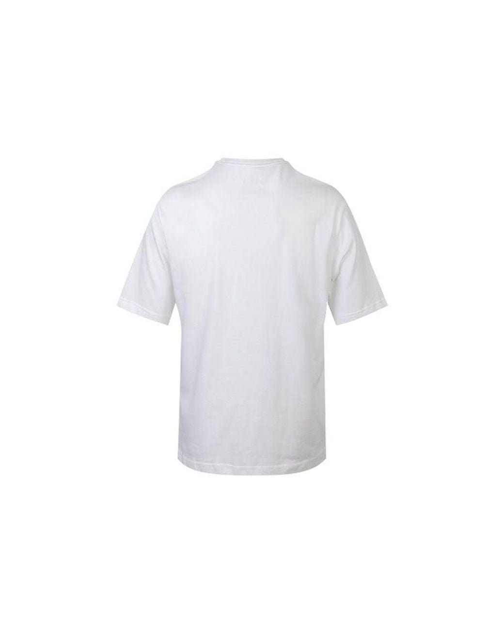 Nike White Remastered Logo Embroidered Round Neck Short Sleeve for men