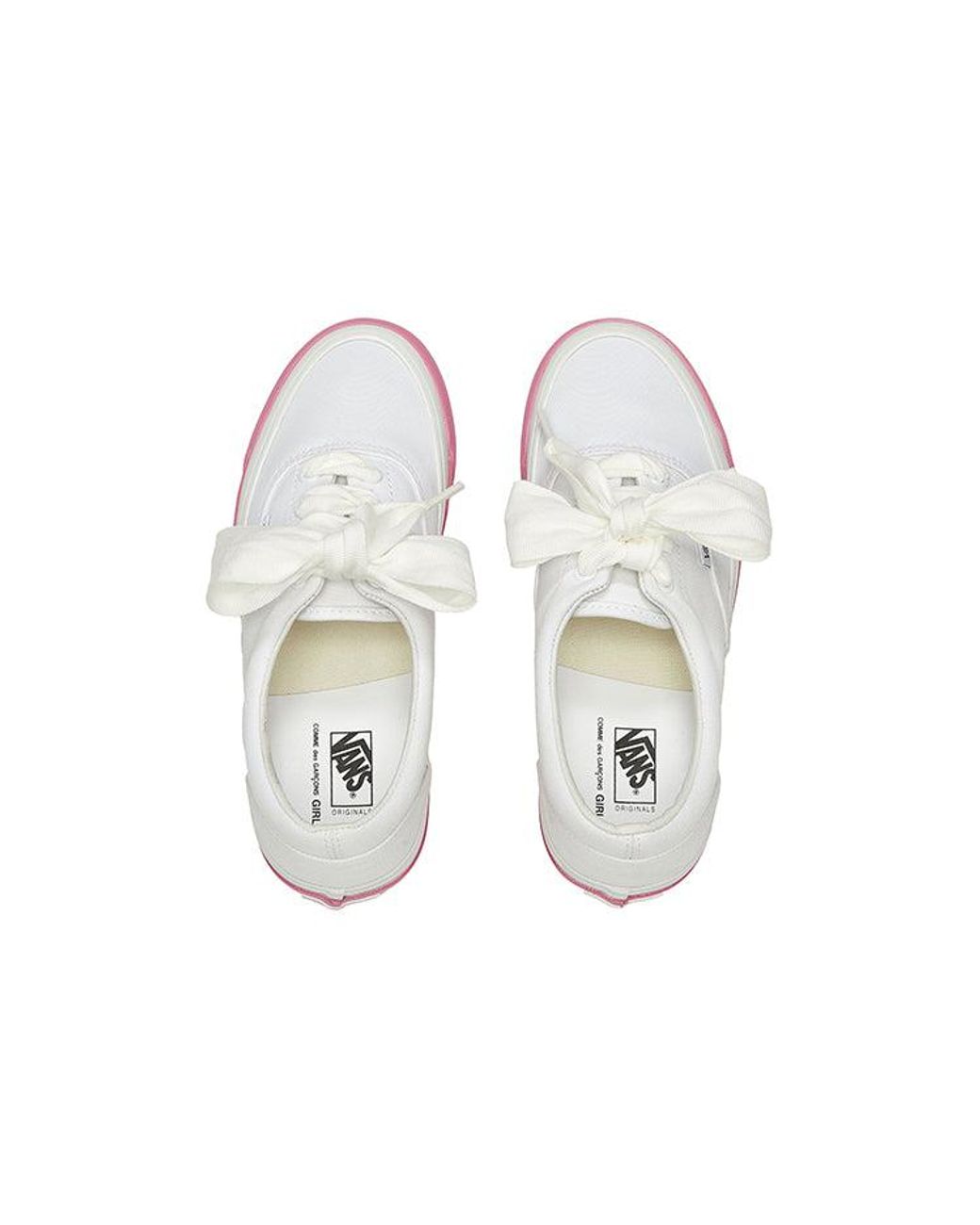 Vans White (Wmns) Comme Des Garcons Girl X Vault Og Era Lx