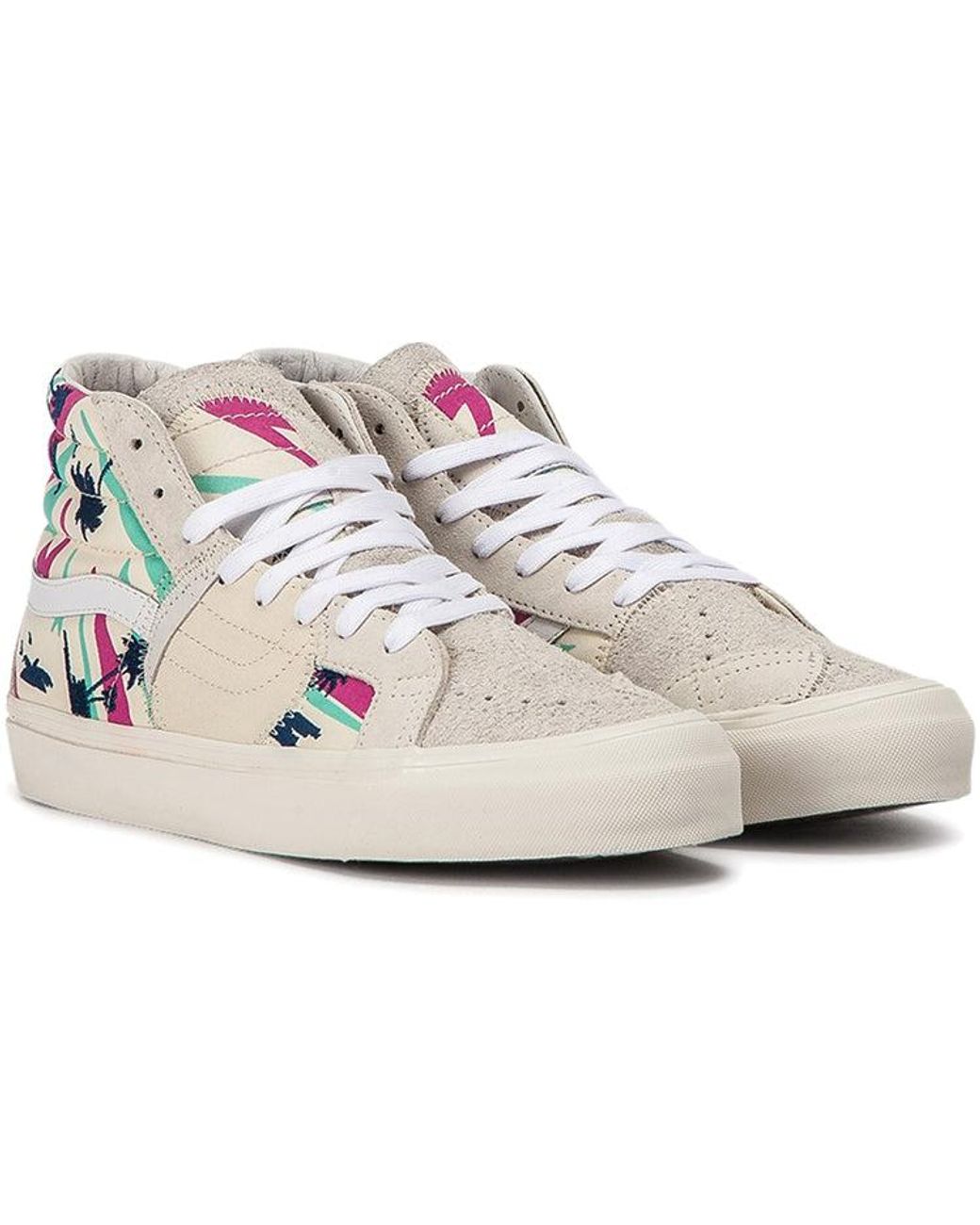 Vans Blue Sk8-Hi Bricolage Lx 'Embroidered Palm' for men