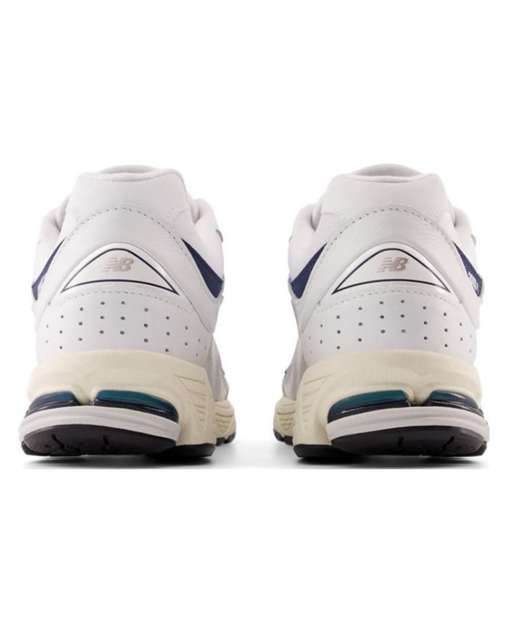 New Balance White 2002r