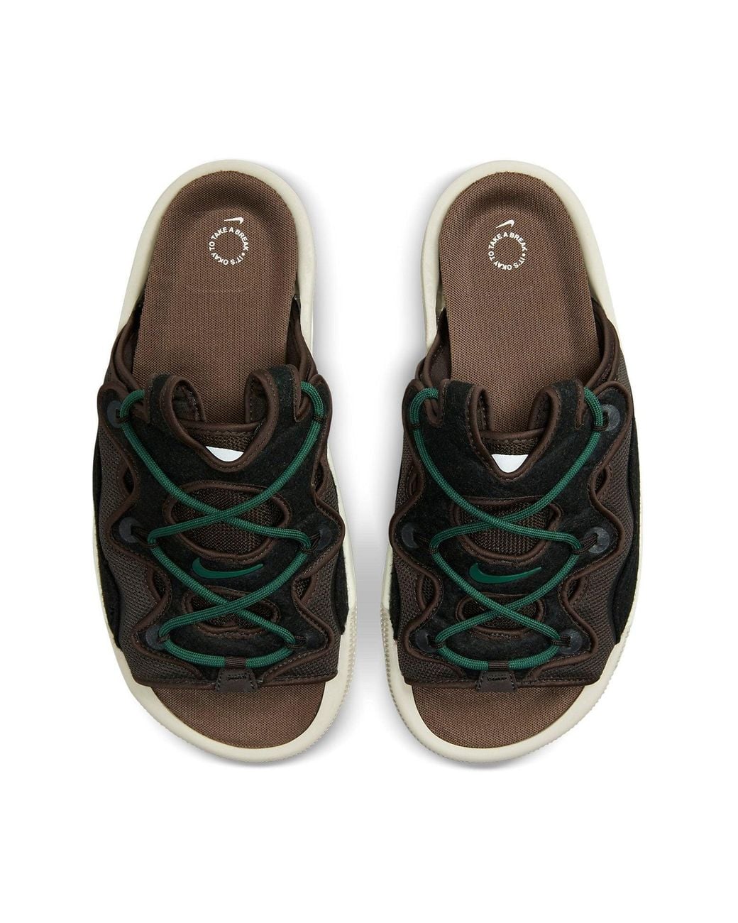 Nike Black Offline 2.0 Slip-On 'Velvet' for men