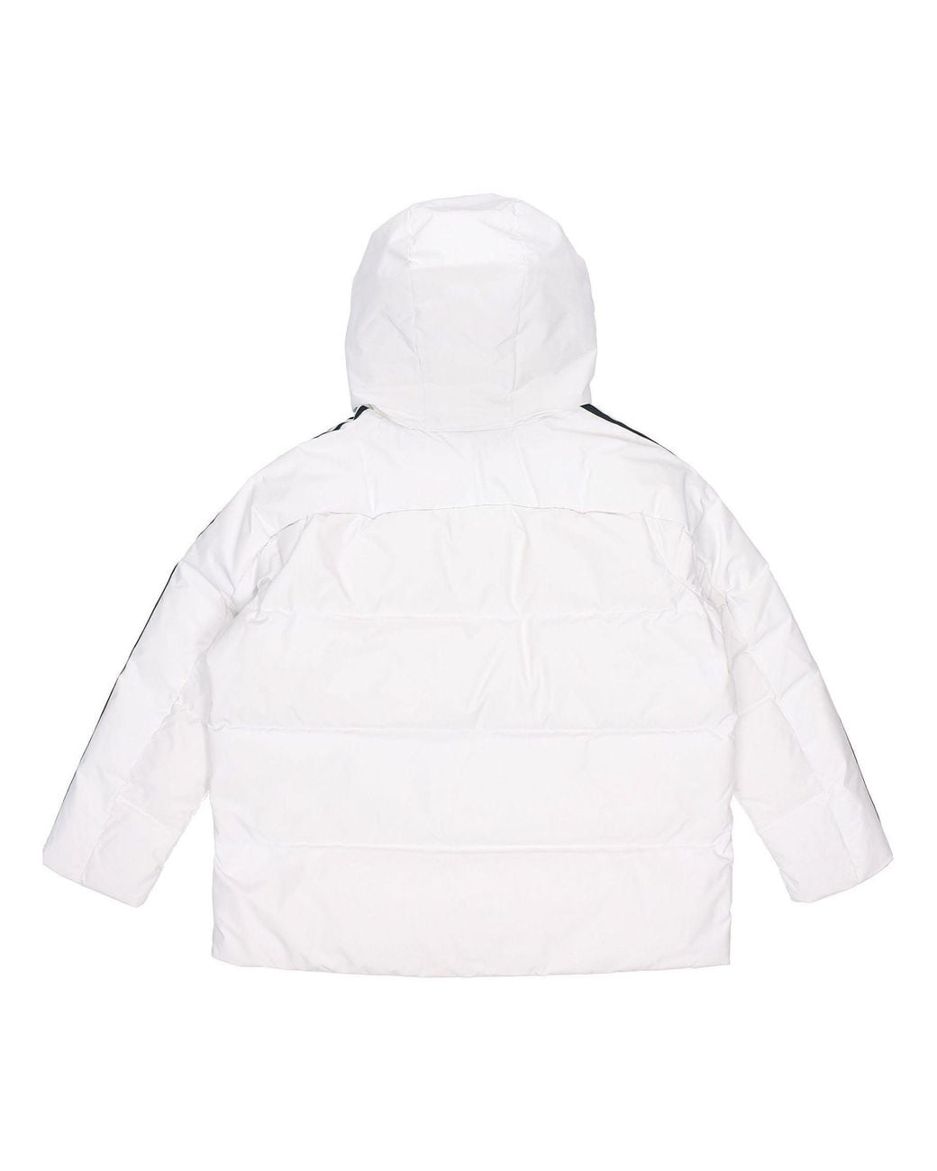 Adidas White (Wmns) 3-Stripe Puff Down Jacket