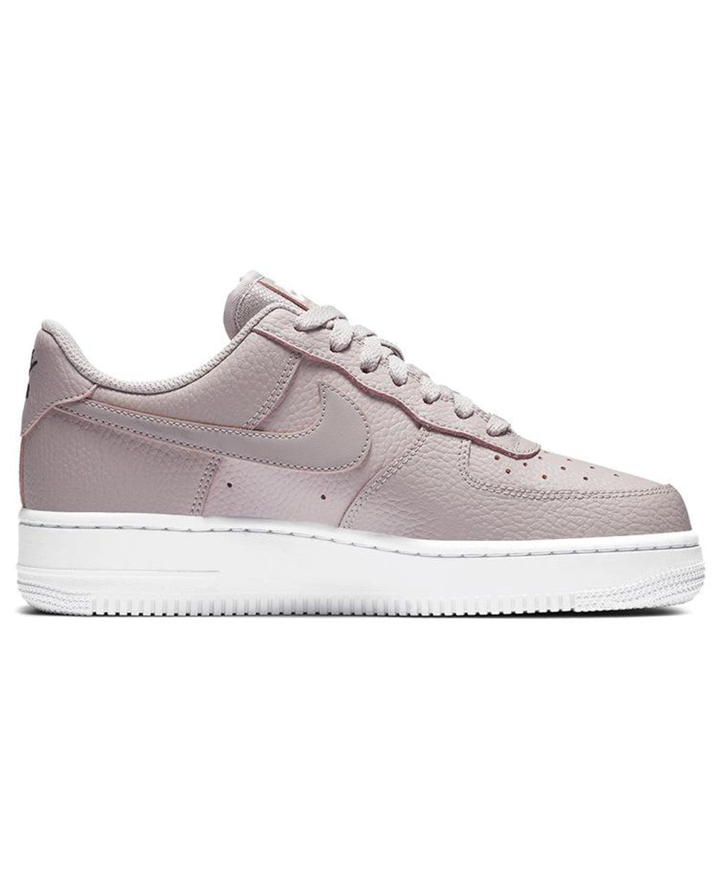 Nike Air Force 1 Low Double Swoosh Light Pink in White | Lyst
