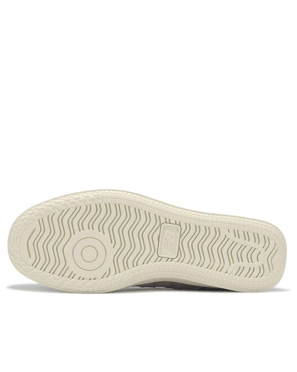 New Balance White T500 'Arid Stone Sea Salt Angora' for men