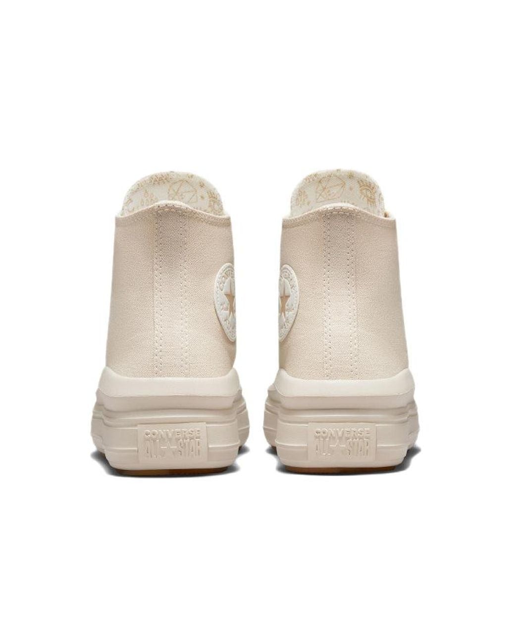 Converse Natural (Wmns) Chuck Taylor All Star Move Platform High 'Golden Elements'