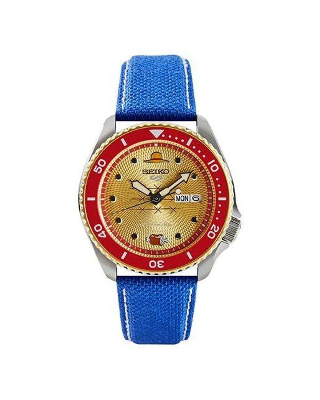 Seiko Blue 2020 X One Piece 'Monkey D Luffy' Regular Box