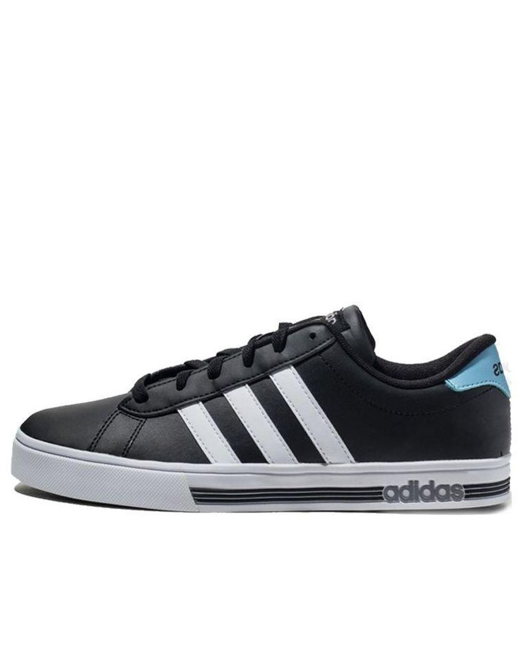 adidas Neo Daily Team 'black White Blue' for Men | Lyst