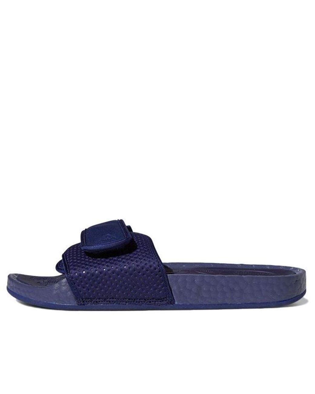 Adidas Blue X Pharrell Boost Slides 'Night Sky'