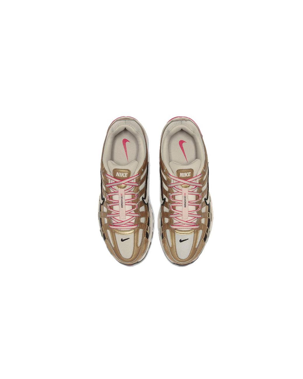 Nike White (Wmns) P-6000 'Metallic'
