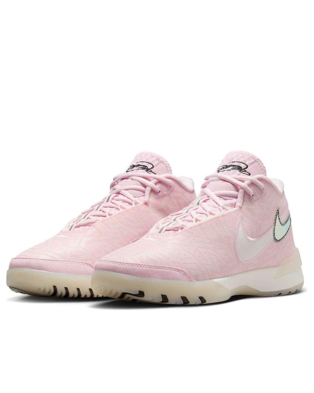 Nike Pink Zoom Lebron Nxxt Genisus Foam Sail' for men