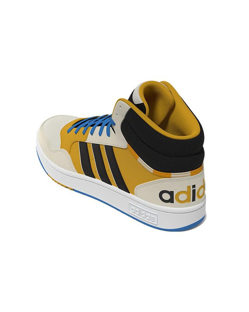 Adidas Blue Neo Hoops 3.0 Mid for men