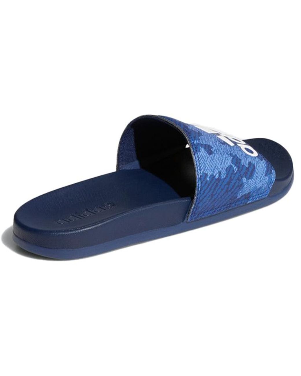 Adidas Blue Adilette Comfort Slides Slipper for men