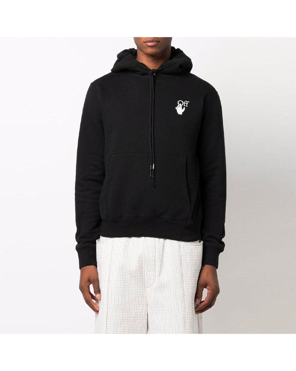 Off-White c/o Virgil Abloh Black Fw21 Arrow Pattern Long Sleeves Version for men