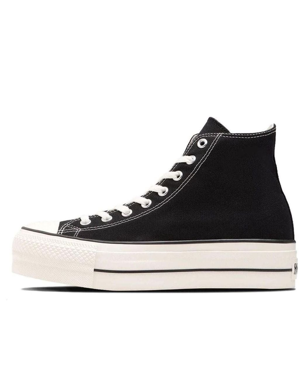 Converse Black All Star Lifted High Top for men