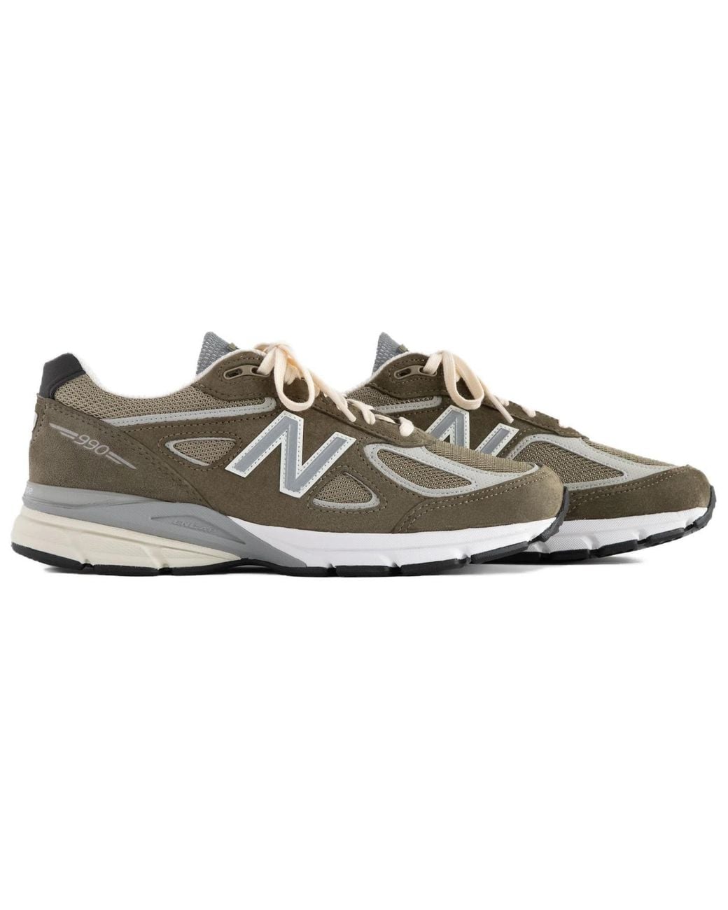 New Balance Green X Aim Leon Dore 990V4 'True Camo' for men