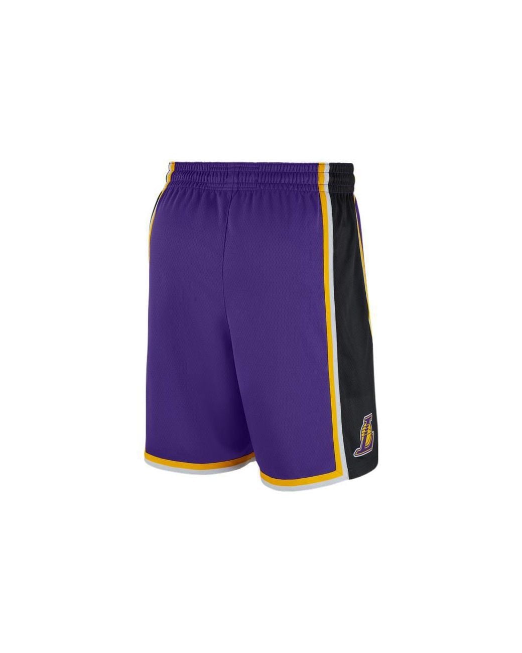 Nike Purple Nba Statement Edition Basketball Shorts 'Los Angeles Lakers' for men