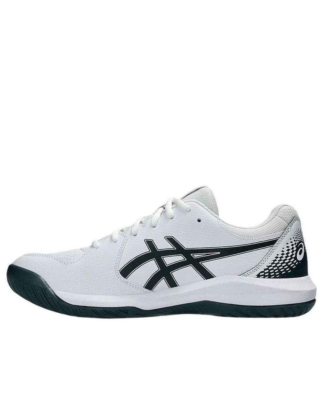 Asics White Gel-Dedicate 8 2E Saxon' for men