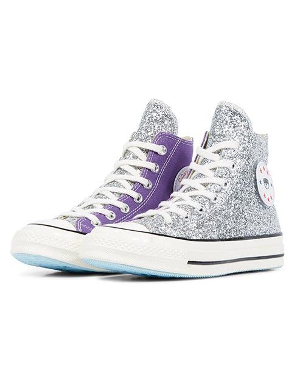 Converse White (Wmns) Chiara X Chuck 70 High Glitter'