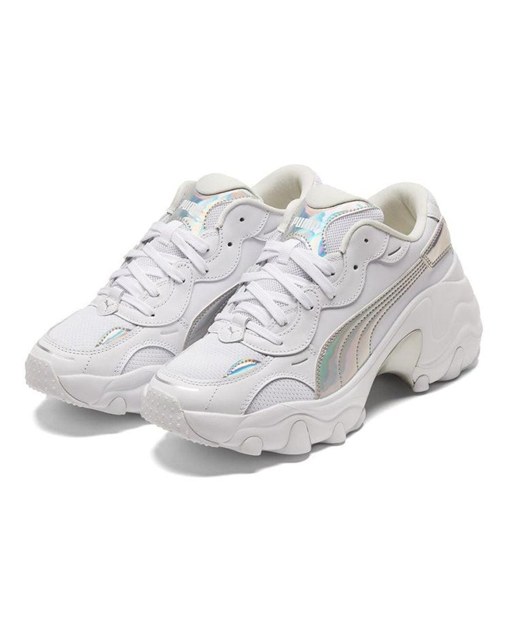 PUMA White (Wmns) Pulsar Wedge 'Iridescent