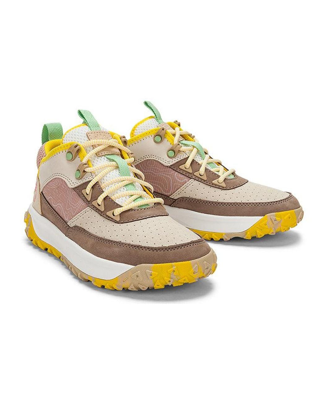 Timberland Natural (Wmns) Greenstride Motion 6 Leather And Fabric Low Hiker 'Medium Nubuck'