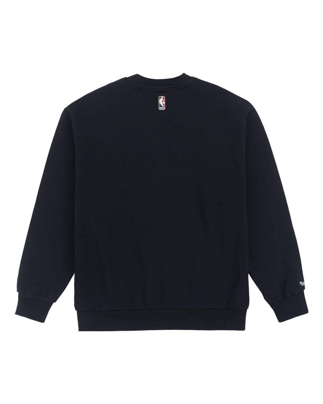 Mitchell & Ness Blue X Nba Miami Heat Logo Sweatshirt for men