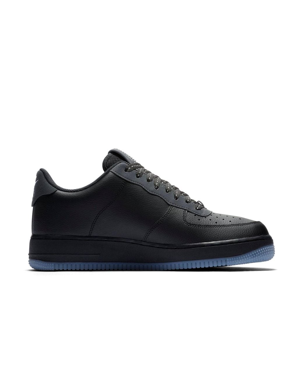 Nike Black Air Force 1 Low Swoosh' for men