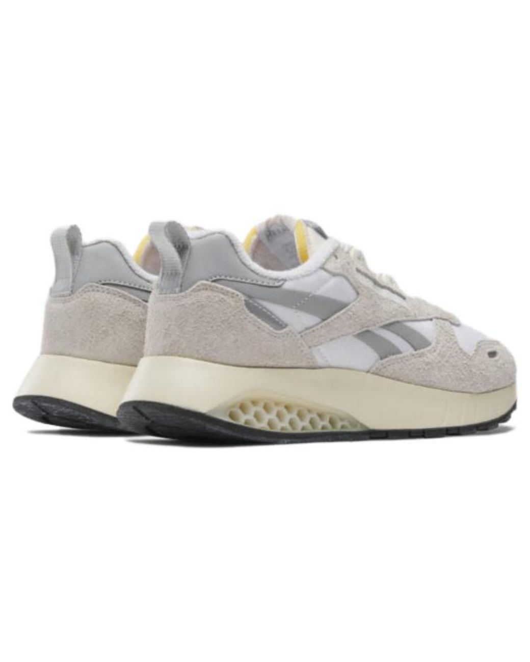 Reebok White Classic Leather Hexalite Pure' for men