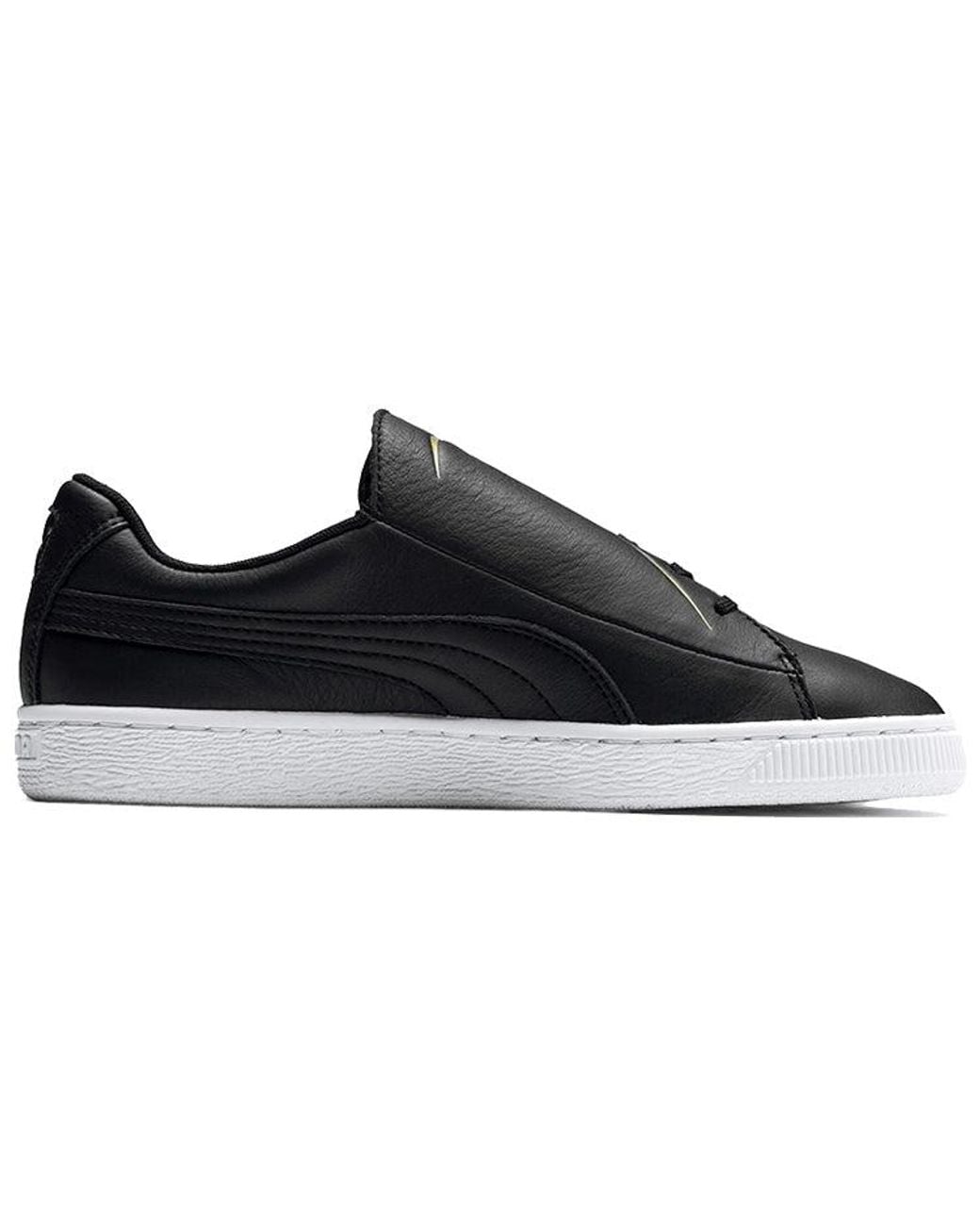 PUMA Black (Wmns) Basket Crush Emboss