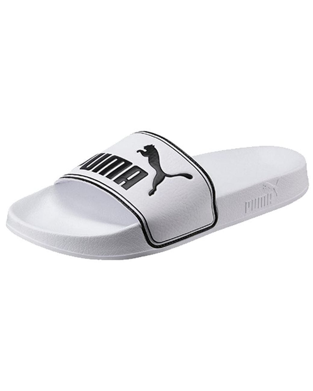 PUMA White Leadcat Slide for men