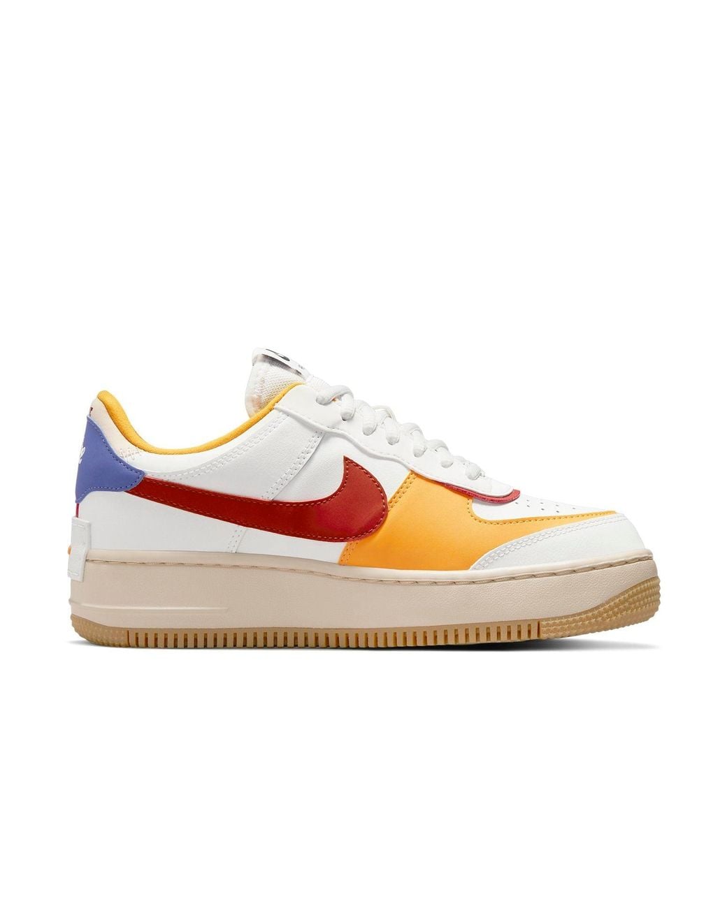 Nike White (Wmns) Air Force 1 Shadow