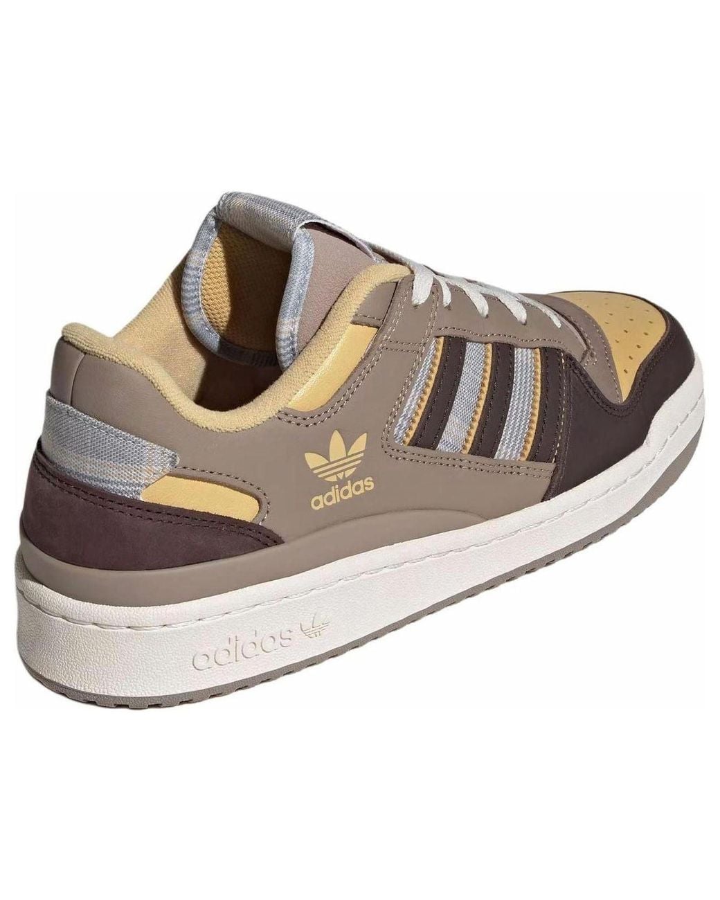 Adidas Brown Forum Low Cl 'Charcoal' for men