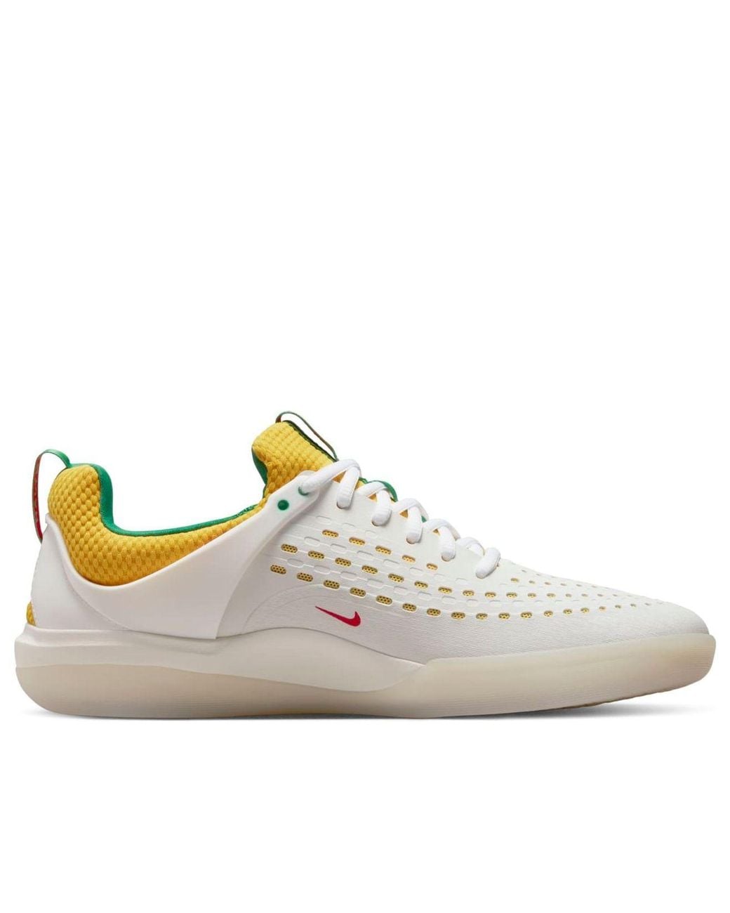 Nike White Nyjah 3 Premium Sb 'Rastafarian' for men