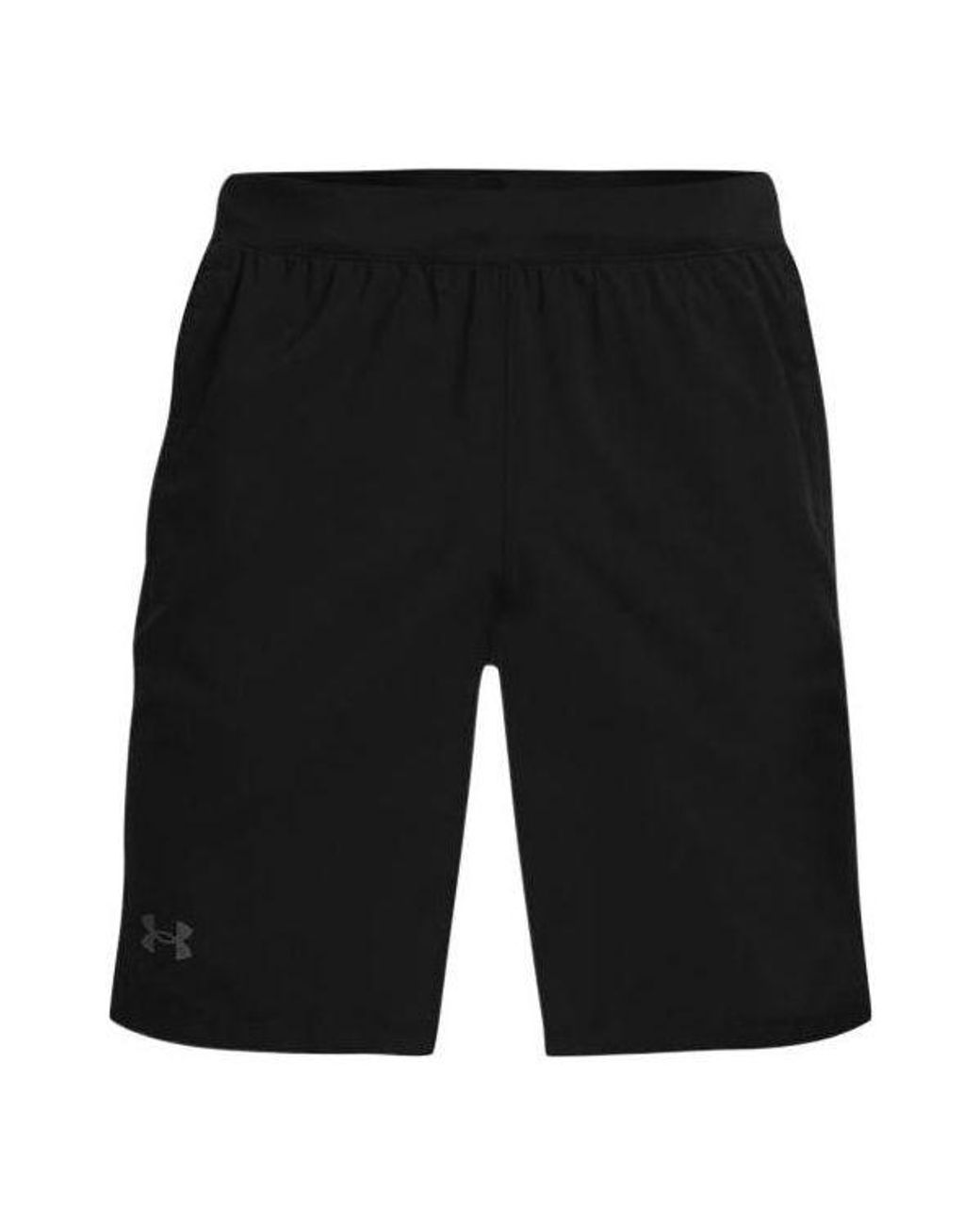 Under Armour Black Launch Run 9" Shorts for men